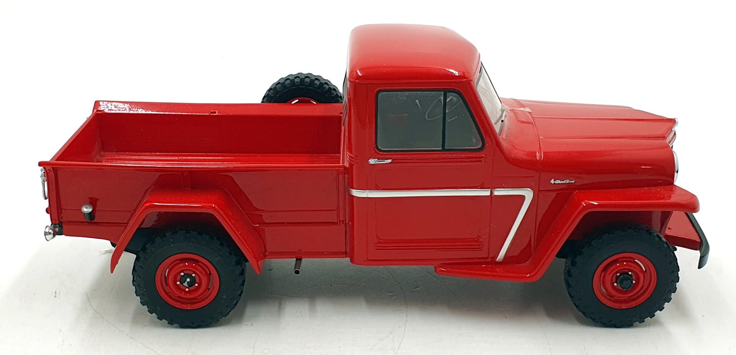 BOS Models 1/18 Scale Resin BOS267 - Jeep Pick-up Truck - Red