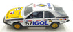 Burago 1/24 Scale Diecast 9149 - Renault Fuego #57 IGOL - White/Yellow
