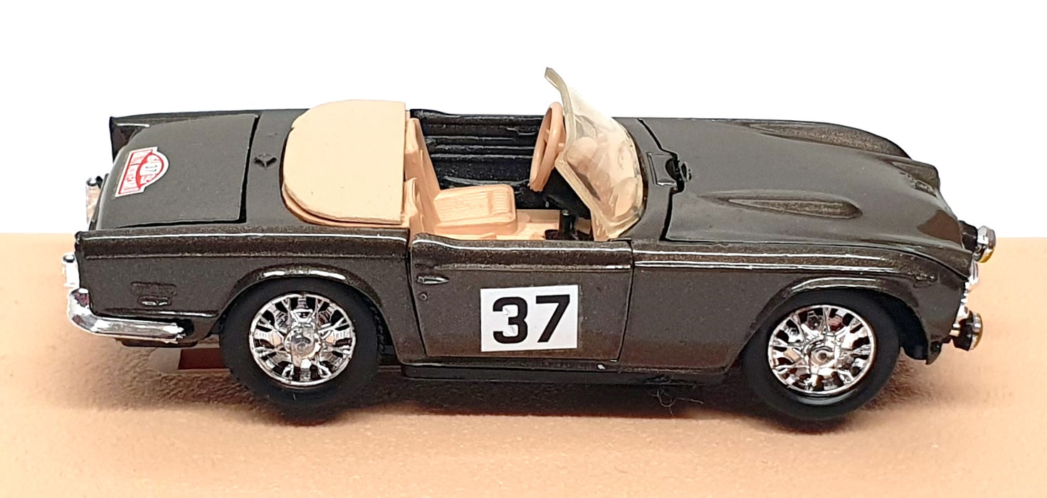 Eligor 1/43 Scale 1135 - Triumph TR5 #37 Coupe Des Alpes 1968 - Met Grey