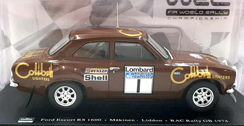 Hachette 1/24 Scale G113U039 - Ford Escort RS 1600 RAC 1974 - Makinen