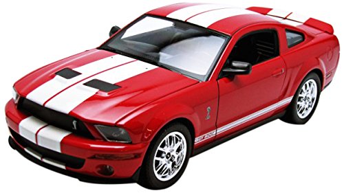 Welly 1/24 Scale Diecast 22473W - 2007 Shelby Cobra GT500 - Red