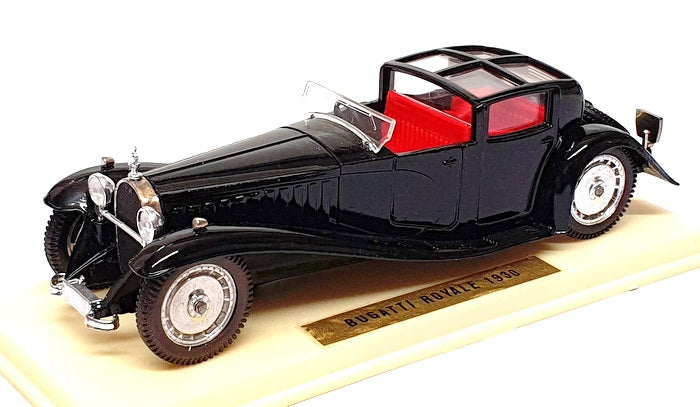 Solido 1/43 Scale Diecast 136 - 1930 Bugatti Royale - Black/Red Seats