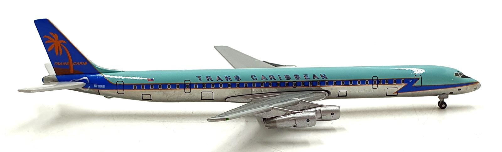 Gemini Jets 1/400 Scale GJTCA096 - Trans Caribbean DC-8-61 Douglas Aircraft