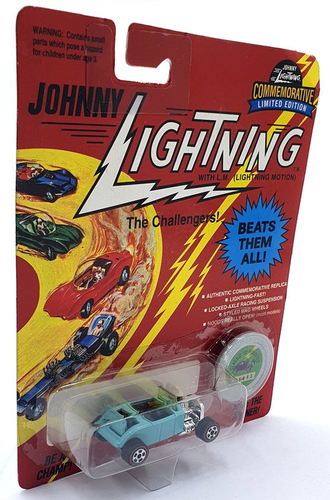Johnny Lightning 1/64 Scale 100-190 - The Challengers Classic '32 Roadster Teal