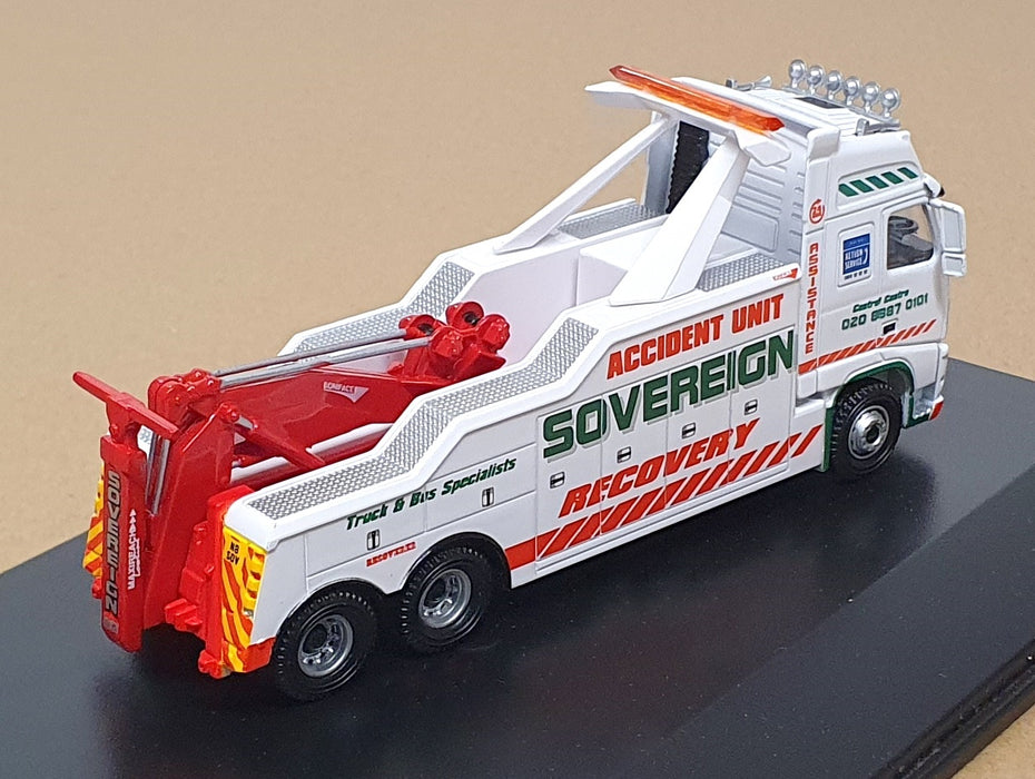 Oxford Diecast 1/76 Scale VOL02REC - Volvo Recovery Truck Sovereign - White