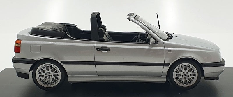 Norev 1/18 Scale Diecast 188468 - 1995 VW Golf Cabriolet - Silver