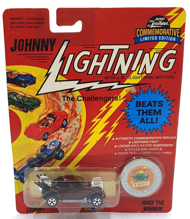Johnny Lightning 1/64 Scale 100-140 - The Challengers VW Bug Bomb - Maroon