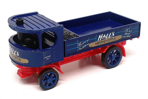Unbranded 10cm Long 46251 - Fowler Steam Wagon (Hall's Mentho Lyptus) Blue