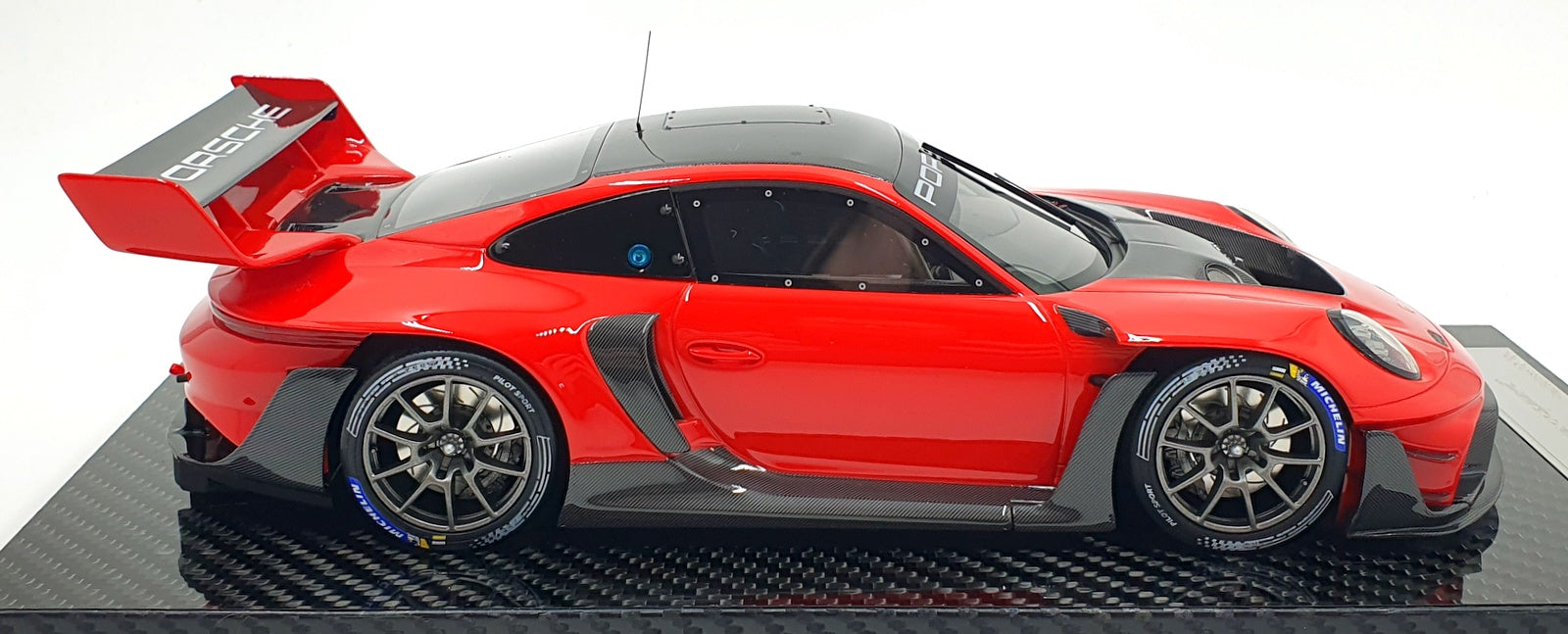 VIP Scale Models 1/18 Scale Resin 18054-6 - Porsche 911 GT3R Rennsport Red