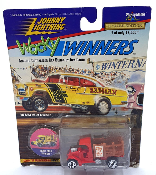 Johnny Lightning 1/64 Scale 301-02 Wacky Winners Root Beer Wagon Red