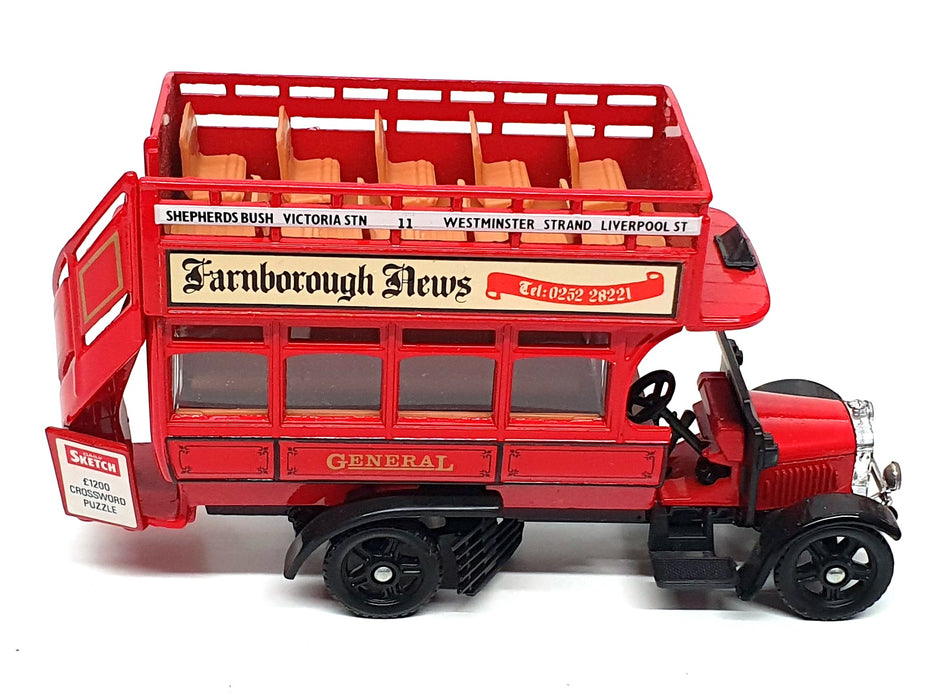 Corgi Appx 15cm Long Diecast TBC07G - Thornycroft Bus REWORKED