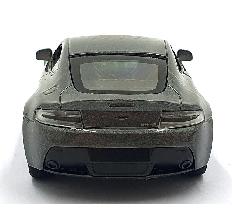 Welly Model 12cms Pull Back and Go 301125 - Aston Martin V12 Vantage - Met. Grey