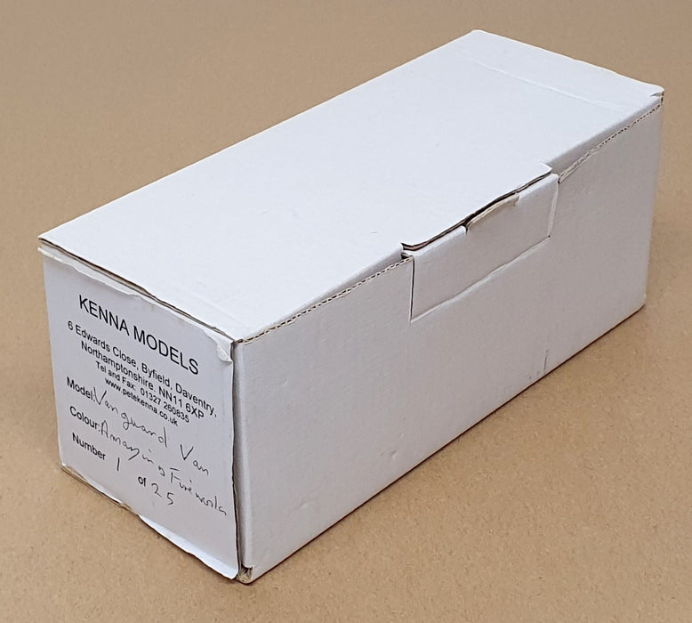 Kenna Models 1/43 Scale AF01 - Standard Vanguard Van Amazing Fireworks - Orange