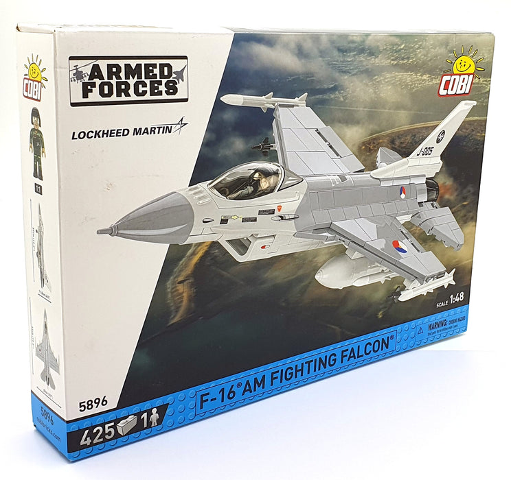 Cobi Bricks 1/48 Scale 5896 - F-16 AM Fighting Falcon Aircraft - Netherlands