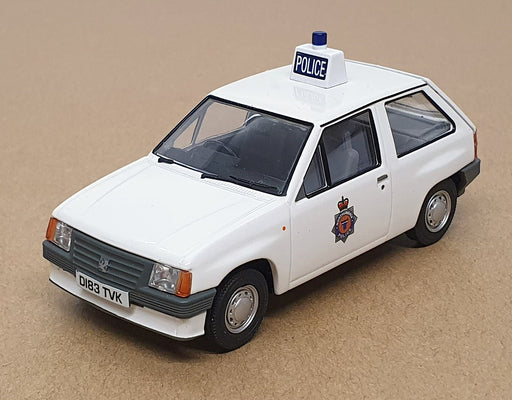 Vanguards 1/43 Scale VA11402 - Vauxhall Nova Northumbria Police - White