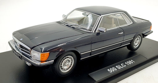 KK Scale 1/18 Scale Diecast KKDC180852 - Mercedes-Benz 500 SLC 1981 Dark Blue