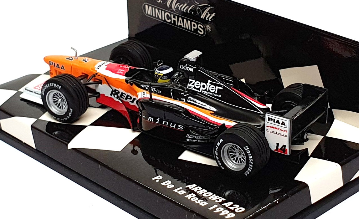Minichamps 1/43 Scale 430 990014 - F1 Arrows A20 P. De La Rosa 1999