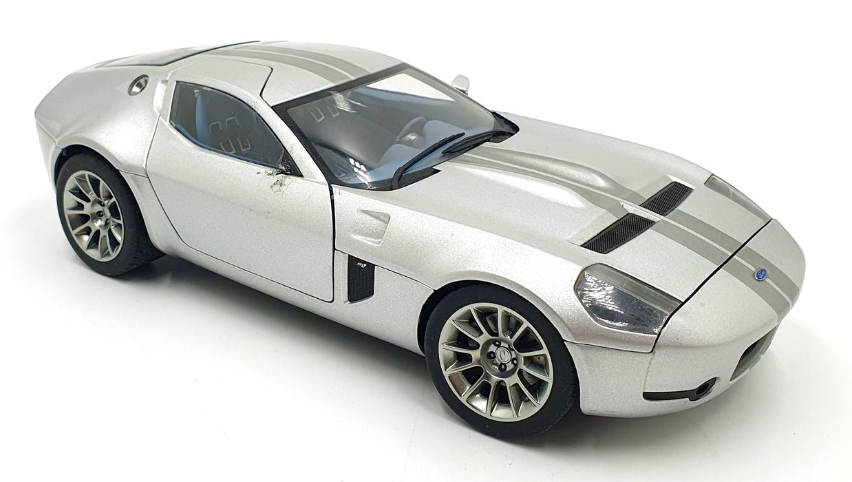 Autoart 1/18 Scale Diecast 16126S - Ford Shelby GR-1 Concept - Silver/Grey