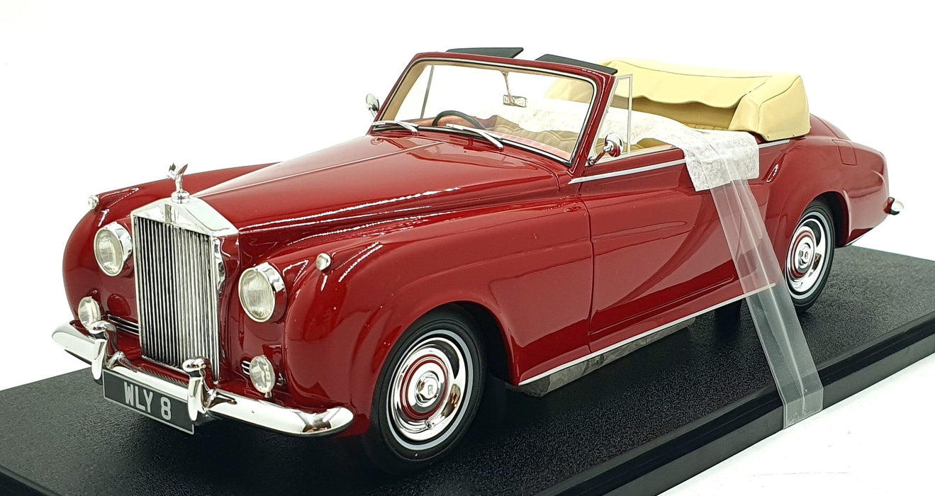Cult 1/18 Scale Resin CML105-3 1960-62 Rolls Royce Silver Cloud II Drophead Red