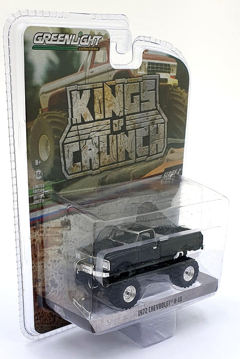 Greenlight 1/64 Scale 49020-F - 1972 Chevrolet K-10 - Black