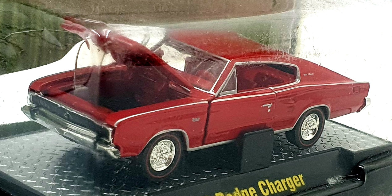 Castline M2 Machines 1/64 Scale 09-17 - 1966 Dodge Charger - Red
