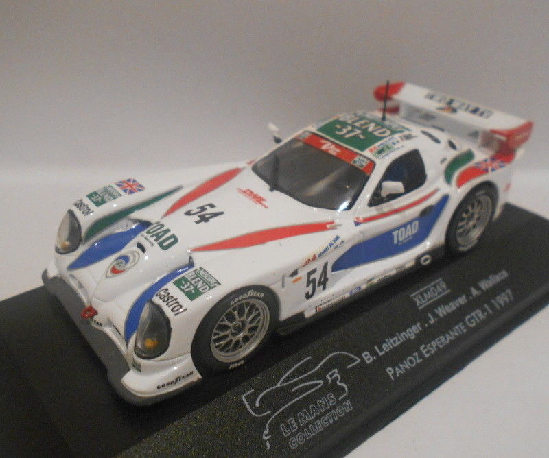 Onyx 1/43 Scale - XLM049 PANOZ ESPERANTE GTR-1 LEITZINGER/WEAVER/WALLACE