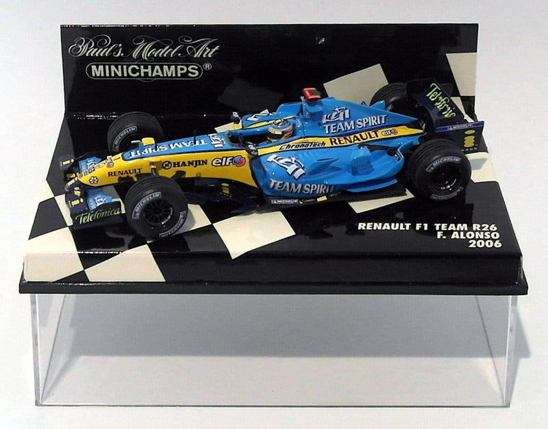 Minichamps 1/43 Scale Diecast 400060001 - Renault F1 Team R26 F. Alonso 2006