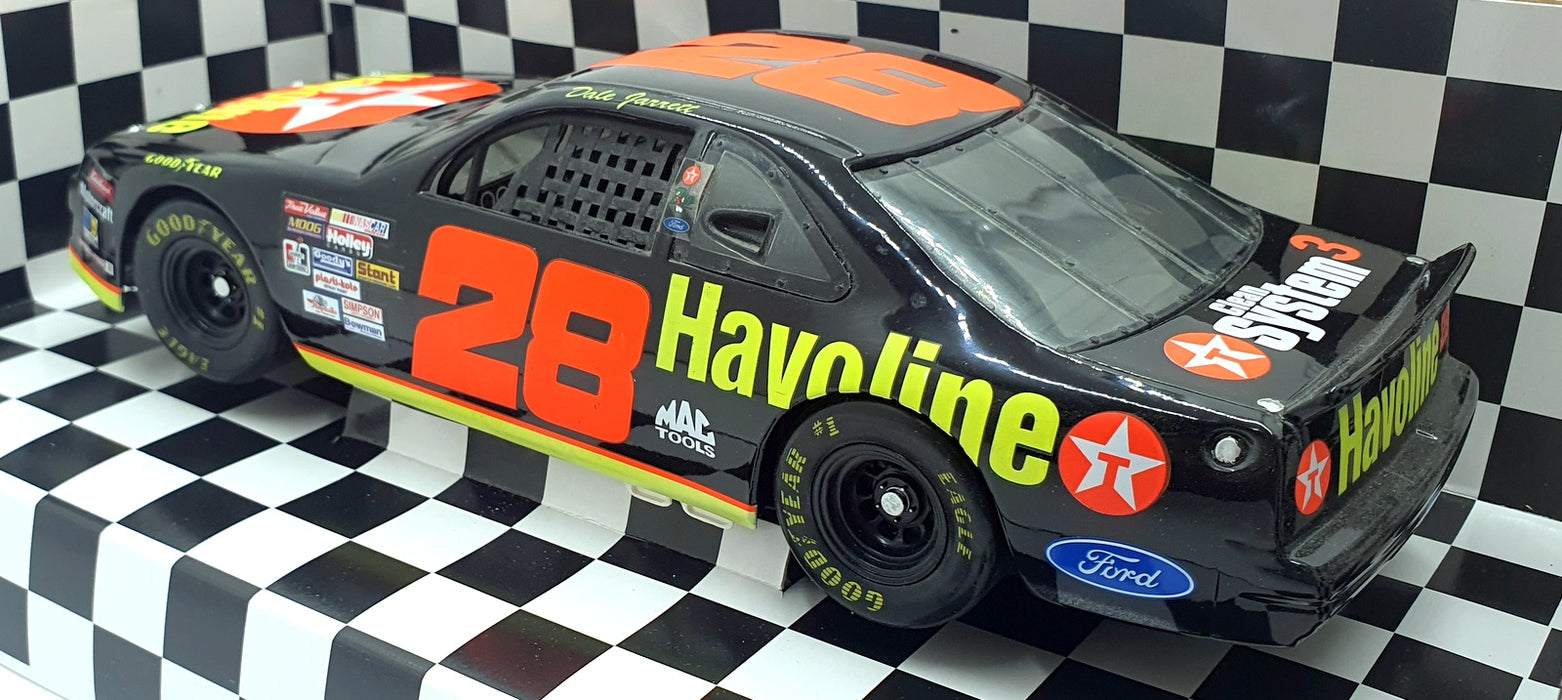 Ertl 1/18 Scale Diecast 7312 - Ford Texaco Havoline Jarret T Bird D.Jarrett