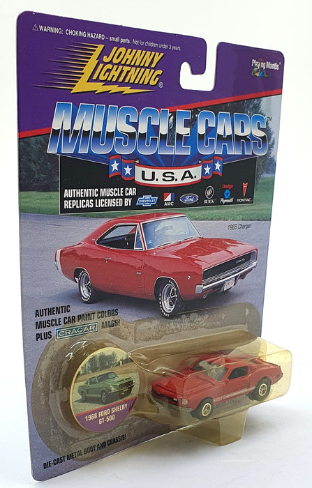 Johnny Lightning 1/64 Scale 202-00 Muscle Cars USA 1968 Ford Shelby GT-500 Red