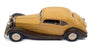 Western Models 1/43 Scale WMS4 - 1937 Bentley 3.5L 2Dr Saloon - Beige/Brown