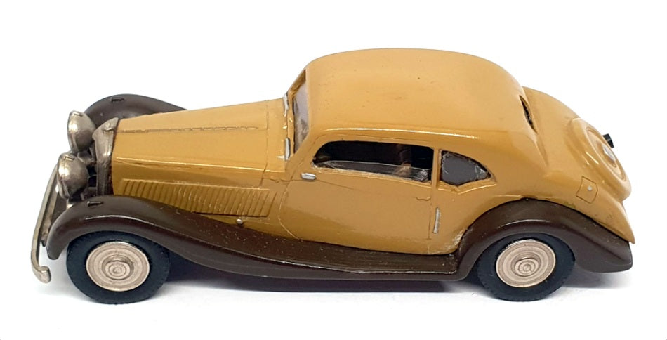 Western Models 1/43 Scale WMS4 - 1937 Bentley 3.5L 2Dr Saloon - Beige/Brown