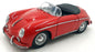 Kyosho 1/18 Scale Diecast DC23224E - Porsche 356A Speedster - Red