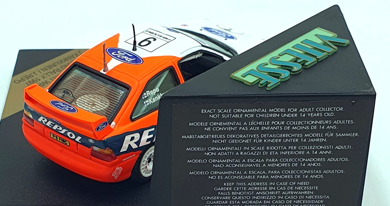 Vitesse 1/43 Scale V98065 - Ford Escort WRC Finland Rally 1997 Kankkunen/Repo