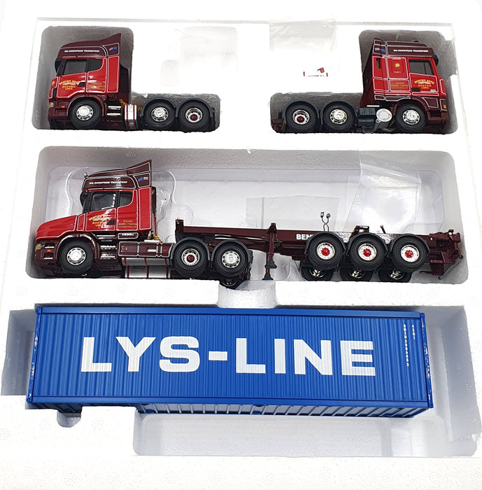 Corgi 1/50 Scale CC99173 - Scania T Topline, Scania Topline & DAF XF  Benton