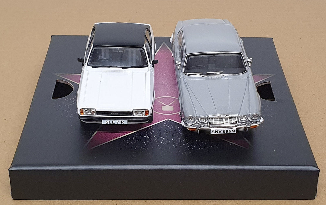 Corgi Screen Stars 1/43 Scale CC91992 - Ford Capri Mk2 & Jaguar XJ6 Series 2