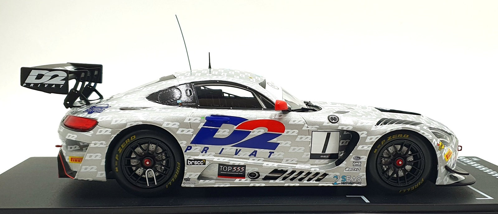 IXO 1/18 Scale LEGT18-23BR1004 - Mercedes AMG GT3 #1 British GT Series 2023
