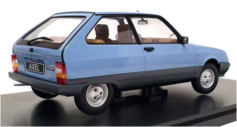 Triple9 1/18 Scale Diecast T9-1800338 - 1990 Citroen Axle 12 TRS - Lt Blue