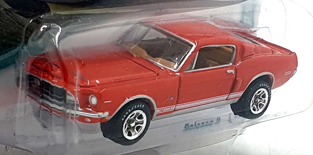 Johnny Lightning 1/64 Scale JLMC027 - 1968 Shelby GT-500KR - Calypso Coral