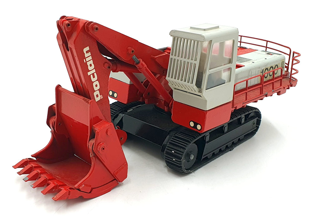 CEF 1/50 Scale Diecast CEF03 - Poclain 1000 Excavator Shovel - Red/White