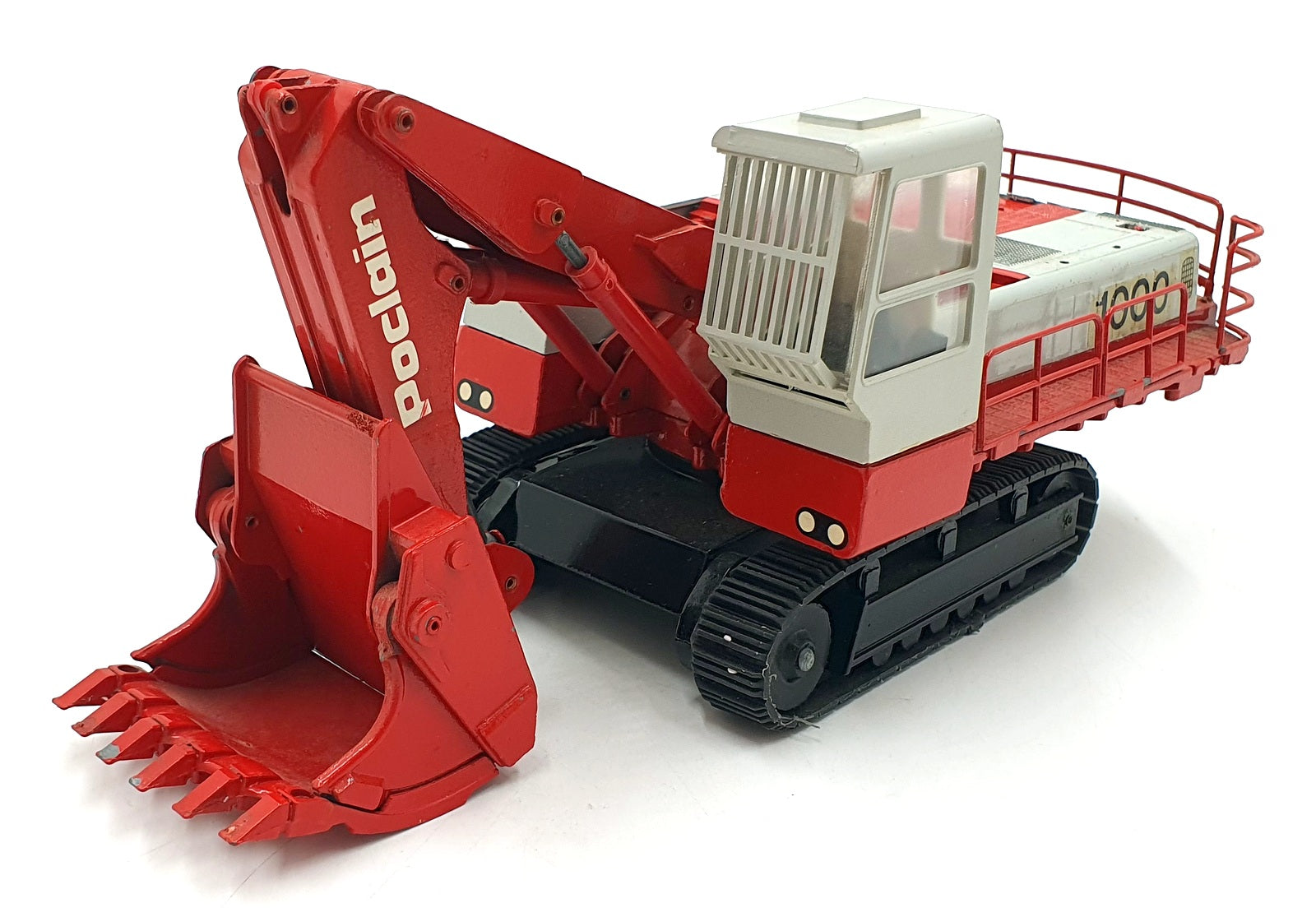CEF 1/50 Scale Diecast CEF03 - Poclain 1000 Excavator Shovel - Red/White
