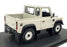 Universal Hobbies 1/18 Scale 3846 - Land Rover Defender 90 Pick Up - White