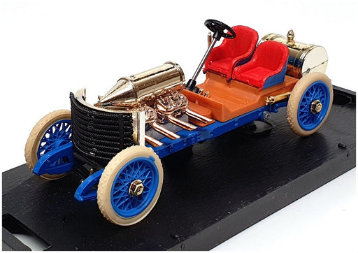 Brumm 1/43 Scale R115 - 1905 Darracq V8 Record Velocita 175.422 Km/h - Blue