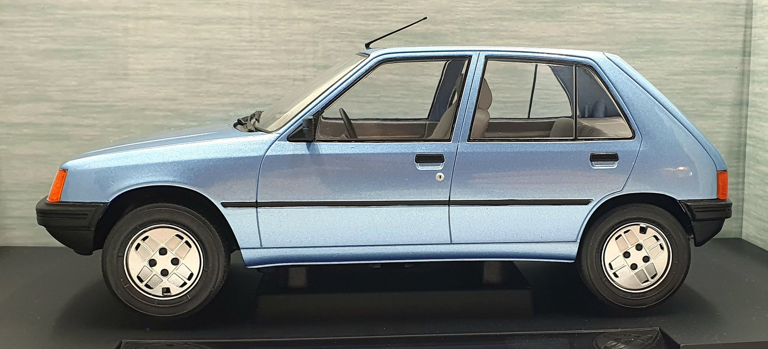 Model Car Group 1/18 Scale MCG18491 - Peugeot 205 - Met. Blue