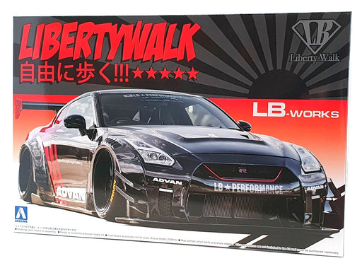 Aoshima 1/24 Scale Kit 20473 - Liberty Walk LB Works R35 GT-R type 2 Ver.2
