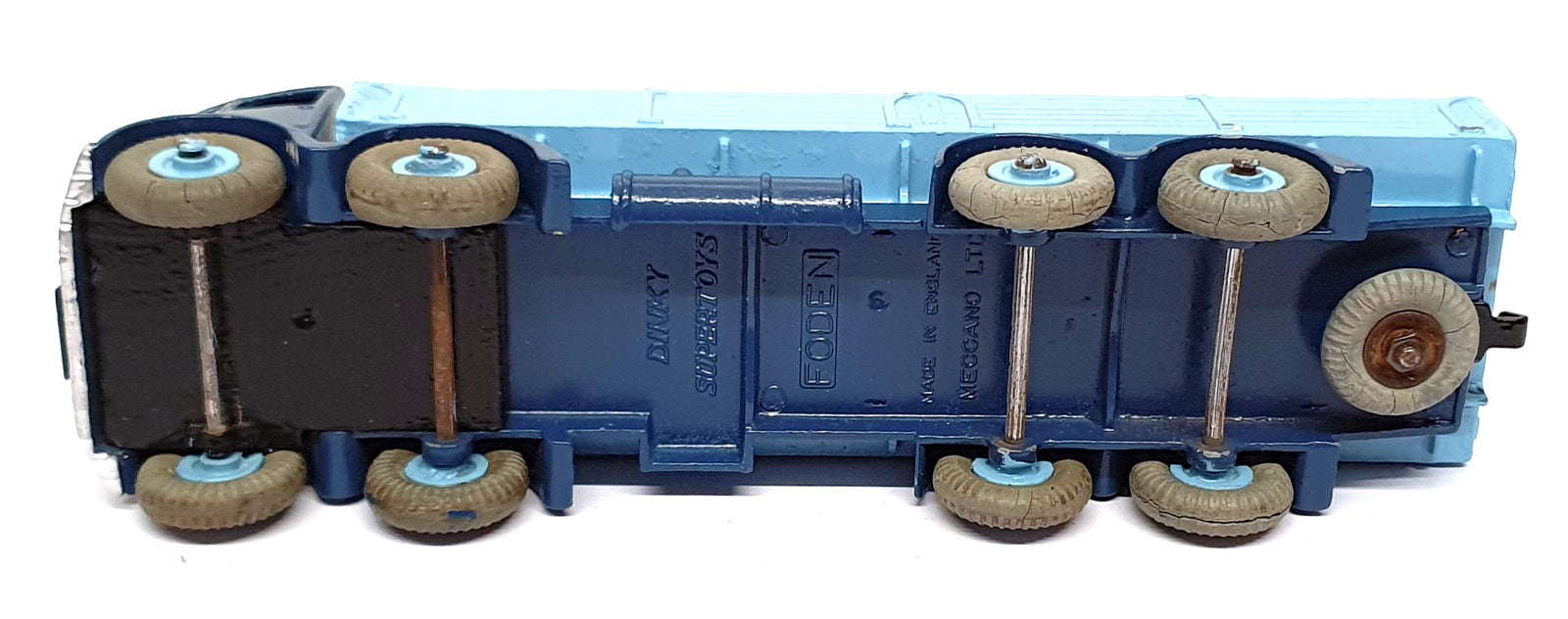 Dinky Toys Original Diecast 901 - Foden Diesel 8W Wagon - Blue/Lt. Blue