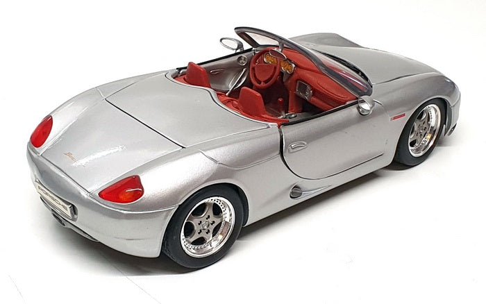 Maisto 1/18 Scale Diecast 11725B - Porsche Boxter - Silver