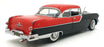 Sun Star 1/18 Scale 5042 - 1955 Pontiac Star Chief - Bolero Red/Raven Black
