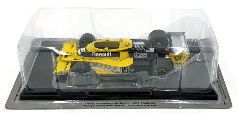 Altaya 1/24 Scale Diecast AL181223A - 1977 Renault RS01 J-P.Jabouille #15