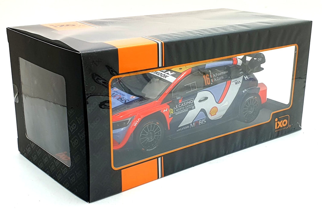 IXO 1/18 Scale 18RMC230A.22 - Hyundai i20 N Rally 1 #16 MC 2025