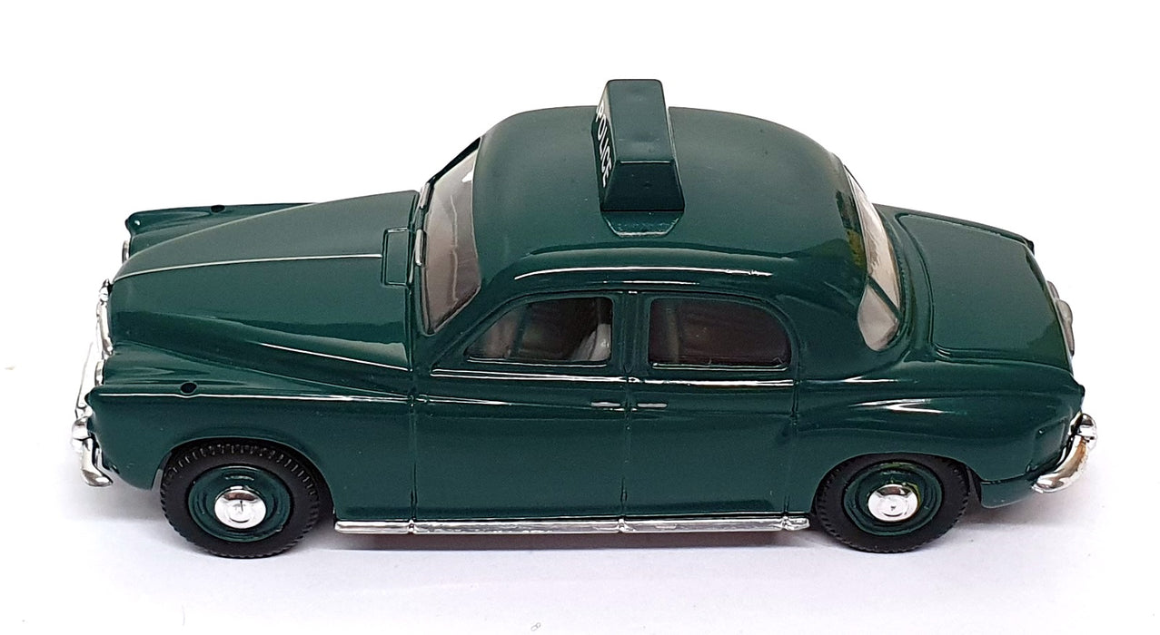 Vanguards 1/43 Scale VA19006 - Rover P4 Cheshire Police Car - Green